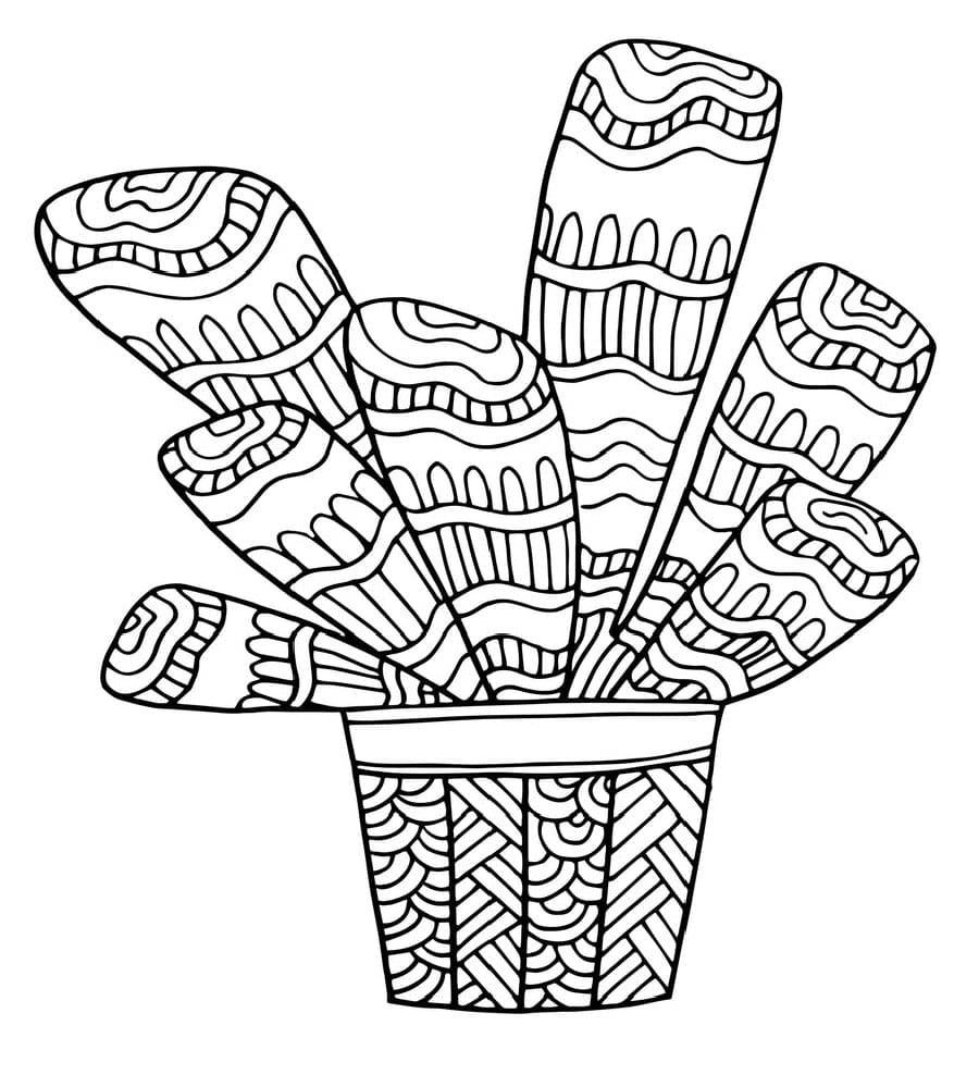 Mandalas Abstraits 123
